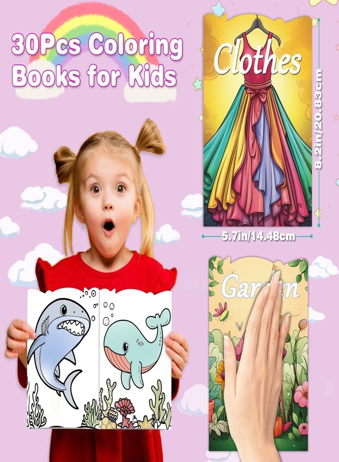 ADEVIAN 30Pcs Bulk Coloring Books for Kids Ages 2-4 4-8 8-12 Large Print Coloring Books for Kids Birthday Party Favors Gifts School Classroom Activity Supplies Holiday Goodie Bags Stuffers Includes Dinosaur - Image 2